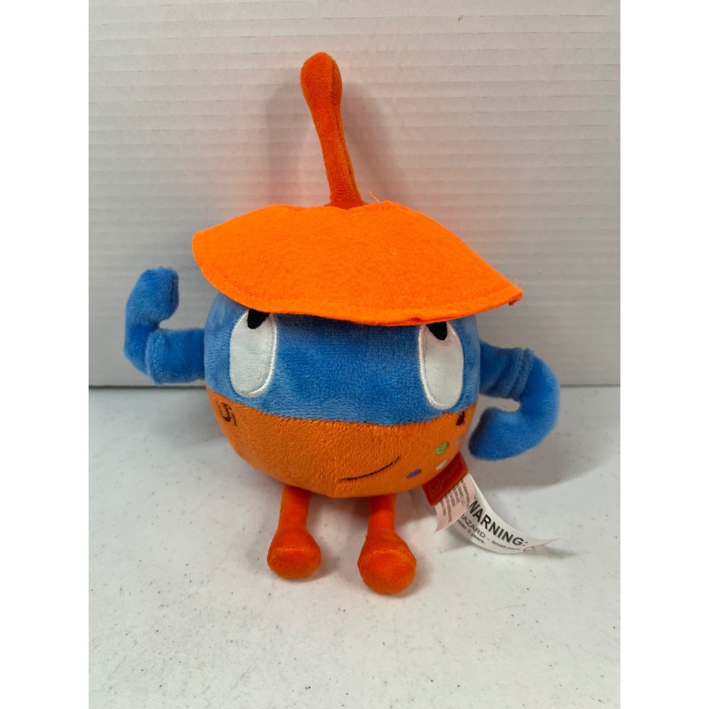 UiPath Mascot Plush Toy Orange Blue Corporate Swag Collectible 7 Inch
